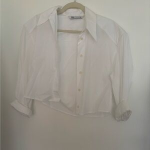 Zara Classic White Shirt